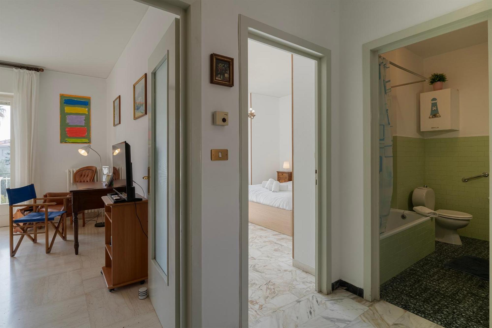 Casa Silvia - Central - Terrace - Wifi Бордигера Экстерьер фото